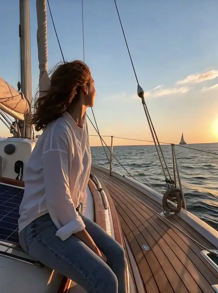 Вечерняя морская прогулка на&nbsp;яхте.